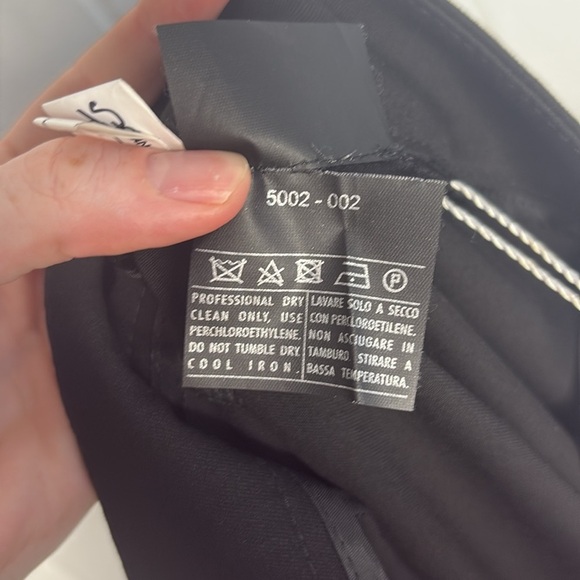NWT Salvatore Ferragamo Women’s Black Trousers Size US 4 Career Uniform Staff - Picture 8 of 11